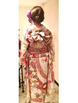 きものサロンティファニー 成人式ヘア