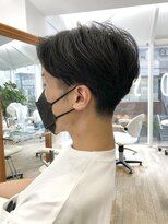 ヘッズ 本八幡店(HEADS)&nbsp;MEN'S HAIR  センターパート　ツイストスパイラル　韓国マッシュ
