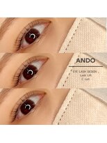 アンド(ANDO)&nbsp;Eye Lash Perm C Curl 【本町】
