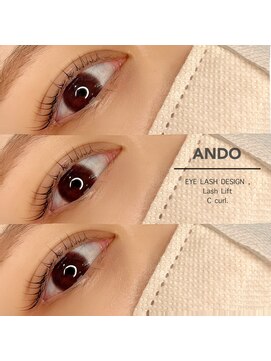アンド(ANDO) Eye Lash Perm C Curl 【本町】