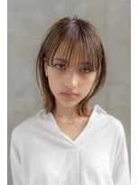 ドットハリス(.Hallis)&nbsp;大人可愛い前髪/ミディアム/ボブ/20代30代/原宿/表参道