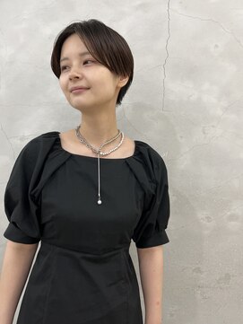 エンドリンク(endlink) ナチュラル×センターパートショート