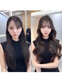 大人可愛い韓国ヘア レイヤーカット くびれヘア ヨシンモリ#