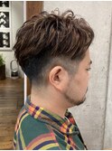 ツーブロックのメンズカット