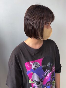 アルヴァ(ALVA) ○切りっぱなしボブ×ベージュ(那覇 新都心)