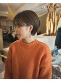 20代～30代、人気多数！［インスタ@hir0kika9awa］ショートボブ