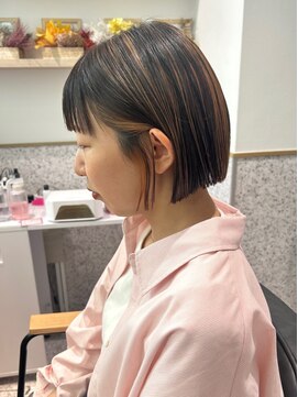 ゼストソエル(ZEST soell) プツッとストレートボブ