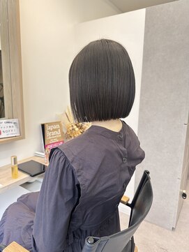 コージークルー(cozy creww) ★切りっぱなしボブ ストレートボブ 黒髪ボブ