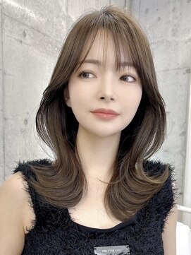 アイシー 表参道(ICY) オリーブグレージュ×韓国くびれヘア