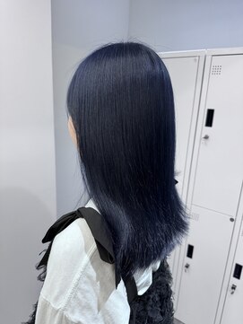 ペレ 栄店(PELE) デザインカラー/レイヤーカット/ウェットヘア/オリーブベージュ