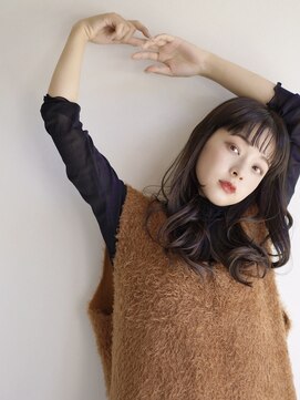 セロ 東辻井店(SERO) 【SERO東辻井】イルミナカラー_暗髪_シースルーバング