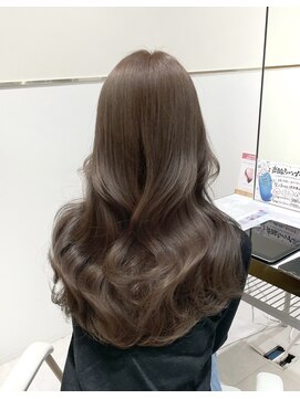 NLY ロングレイヤー×オリーブブラウン