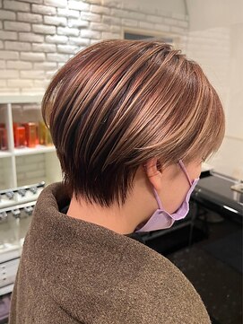 ディフィーノ 赤坂(DIFINO) 立体感ハイライトショート