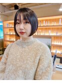 フアッションと骨格に似合わせるまるっとボブ