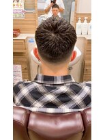 銀座マツナガ 神田店&nbsp;スキンフェードパンチ濡れパン短髪ベリーショートワイルドメンズ