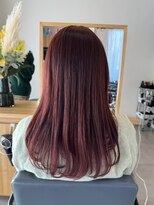 クラップス オル 金沢八景(CLAPS Ore)&nbsp;ダブルカラーピンクカラーインナーカラーベージュカラーブリーチ