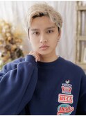 外国人風フェザーパーマスパイキーショートh3志木10代20代30代