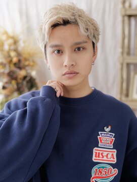 カバーヘア ブリス 志木南口駅前店(COVER HAIR bliss) 外国人風フェザーパーマスパイキーショートh3志木10代20代30代