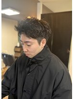 髪きる、ところ。&nbsp;スパイキーショートパーマ