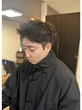 髪きる、ところ。 スパイキーショートパーマ