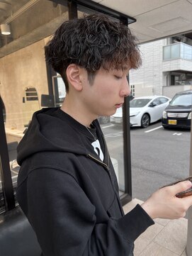 髪屋 紬 メンズ/メンズカット/メンズパーマ/波巻きパーマ