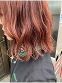 【BOTANIUM by Rr SALON】カシスオレンジ×ウェーブボブ☆