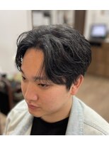 ケースタイルヘアスタジオ  虎ノ門店(K-STYLE HAIR STUDIO)&nbsp;<理容室>ナチュラルセンターパート
