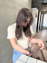 ソルトウォーター(SALT WATER)&nbsp;ショコラベージュ/ブリーチなしダブルカラー/恵比寿/代官山