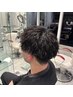 【二村指名限定】カット+前処理TR+メンズパーマ