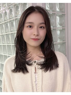 フィルムス 表参道(FILMS) 姫カットレイヤー/レイヤーカット/韓国風巻き/顔周り/表参道