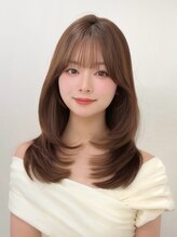 ジュイル ハラジュク(JEWIL HARAJUKU) 働く大人女性の艶髪レイヤースタイル/ヘーゼルベージュ