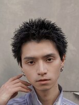 フィフス 渋谷(fifth) 渋谷スパイキーパーマ刈り上げ男子大人ツイストショートパーマ