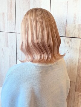 ミルクティベージュ/ブリーチ/ピンクベージュ/ホワイトベージュ