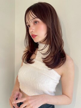 アマレット(Amaretto) レイヤーカット×顔まわり