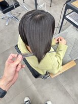 ヌークバイラヴェスト 四日市(neuk by lovest)&nbsp;【neuk服部】髪質改善ダークアッシュ似合わせカット