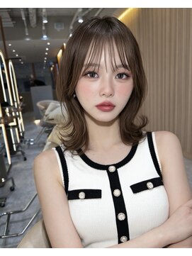 サンド 名古屋(sand) 韓国風/インナーカラー/縮毛矯正髪質改善/顔まわり/レイヤー