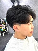 ニュアンスパーマ/毛流れパーマ／メンズパーマ/フェード