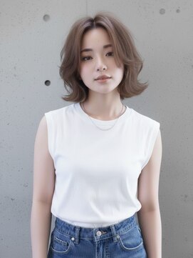 ヘアサロンエム 川越(HAIR SALON M) ハッシュカット/レイヤーカット/くびれ/外ハネ/切りっぱなし川越