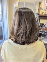 フリックフラック 西台店(Flic Flac)&nbsp;ミディアムレイヤー×マットベージュ【西台/高島平/蓮根】