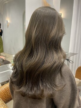 ティエラ 原宿 表参道(Tierra) 【桑原圭太】オリーブカラーで作るオリーブグレージュ