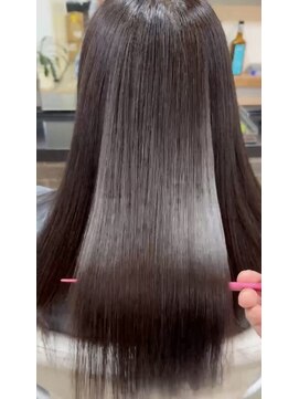 スタジオノブ(Studio nob) ココナッツストレート/髪質改善縮毛矯正/似合わせカット/黒髪