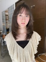 ルイス(LEWES)&nbsp;レイヤーたっぷりミディアムスタイル