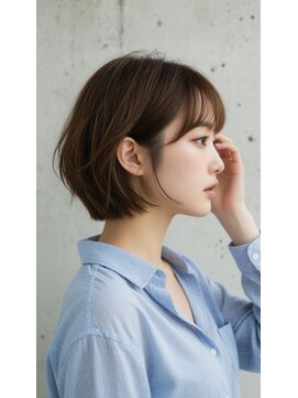 コートフィールエー(CO_T feel.a) オフィスでも映える!上品な耳掛けニュアンスボブ