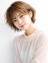 ソレア(SOLEA)&nbsp;20代30代40代50代髪質改善ミルクブラウンナチュラルショート