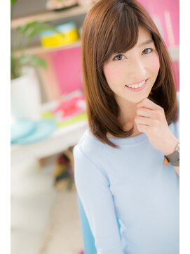 ミック 日暮里店(miq) 上品フェミニン♪王道ストレートセミディa