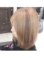 ラテ(Latte ～hair～)&nbsp;ミルクティーベージュにポイントピンク♪