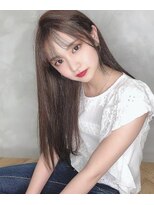 アンジェリカ 尼崎店(ANGELICA)&nbsp;ANGELICA シアベージュシースルーバングストレート