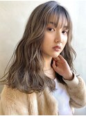 《オオタキマサシ》透け感×アッシュ シアーベージュ