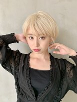 ヘアーアンドメイク ツィギー(Hair Make Twiggy) 【twiggy篠崎】☆ハンサムショート☆【髪質改善/ハイライト】