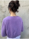 簡単ヘアアレンジ